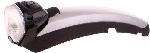Gazelle koplamp Fenderlight V2 e-bike zilver/zwart, Fietsen en Brommers, Fietsonderdelen, Nieuw, Verzenden