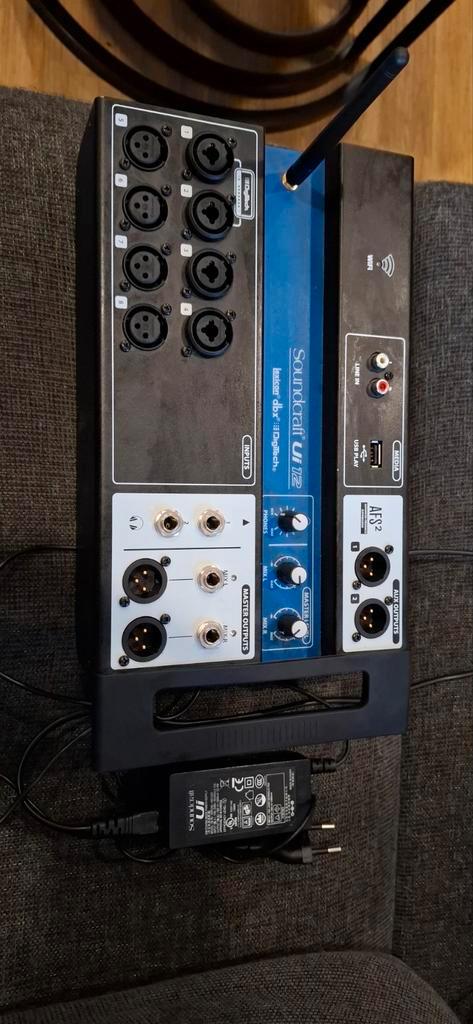 Soundcraft Ui12 Wifi Mixer - Topstaat!, Muziek en Instrumenten, Mengpanelen, Ophalen of Verzenden