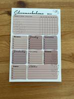 Schoonmaakschema - Weekplanner, Ophalen, Overige typen