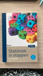 Nel Verhoeven - Statistiek in stappen, Verzenden, Zo goed als nieuw, Nel Verhoeven