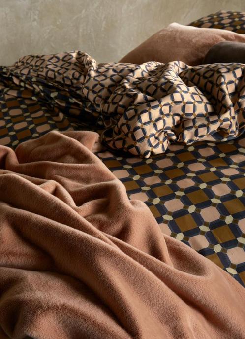 Dekbedovertrek Lits Jumeaux ESSENZA topkwaliteit Eclectic, Huis en Inrichting, Slaapkamer | Beddengoed, Zo goed als nieuw, Dekbedovertrek