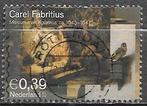 NL € 0,39 zegel met tab Schilderijen van Carl Fabritius 2004, Postzegels en Munten, Postzegels | Nederland, Verzenden, Na 1940
