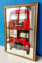 Vintage spiegel Red Double Decker Bus London/Piccadilly, Gebruikt, Ophalen