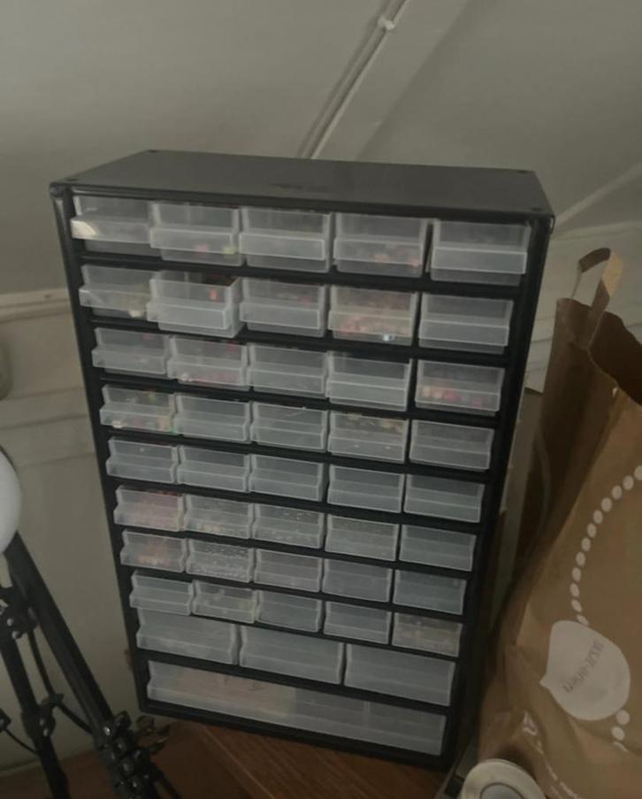 Ladekast, Hobby en Vrije tijd, Kralen en Sieraden maken, Zo goed als nieuw, Overige typen, Ophalen of Verzenden