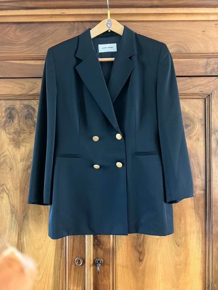 Nieuw! Colbertjasje dames Joseph Janard, mt 40 dblauw, Kleding | Dames, Jasjes, Kostuums en Pakken, Nieuw, Maat 38/40 (M), Blauw