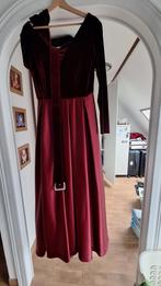 gala/kerst jurk bordeaux rood merk VIZON maat 46, Ophalen, Galajurk, Maat 46/48 (XL) of groter, Zo goed als nieuw