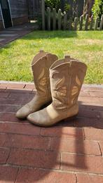 Cowboy Laarzen - Maat 39!, Ophalen, Hoge laarzen, Beige, Zo goed als nieuw
