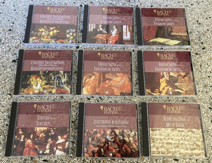 Bach Edition 9 CD's nieuw nrs 1 t/m 7, 9 en 12, Cd's en Dvd's, Cd's | Klassiek, Zo goed als nieuw, Overige typen, Barok, Ophalen of Verzenden