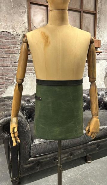Lederen horeca schort JOB86. beschikbaar voor biedingen