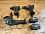 Set Parkside accu gereedschap, Ophalen of Verzenden, Gebruikt