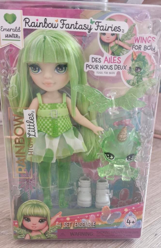 Rainbow High Littles Emerald Hunter Pop, Ophalen of Verzenden, Nieuw, Babypop