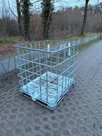 2 stuks nette IBC kratten metalen onderstel, Ophalen