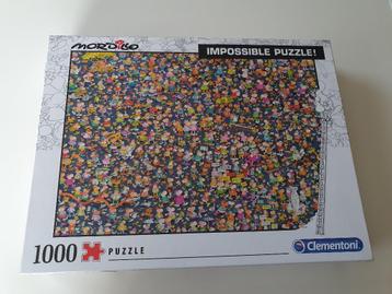 De impossible Legpuzzel 1000 stukjes Clementoni beschikbaar voor biedingen