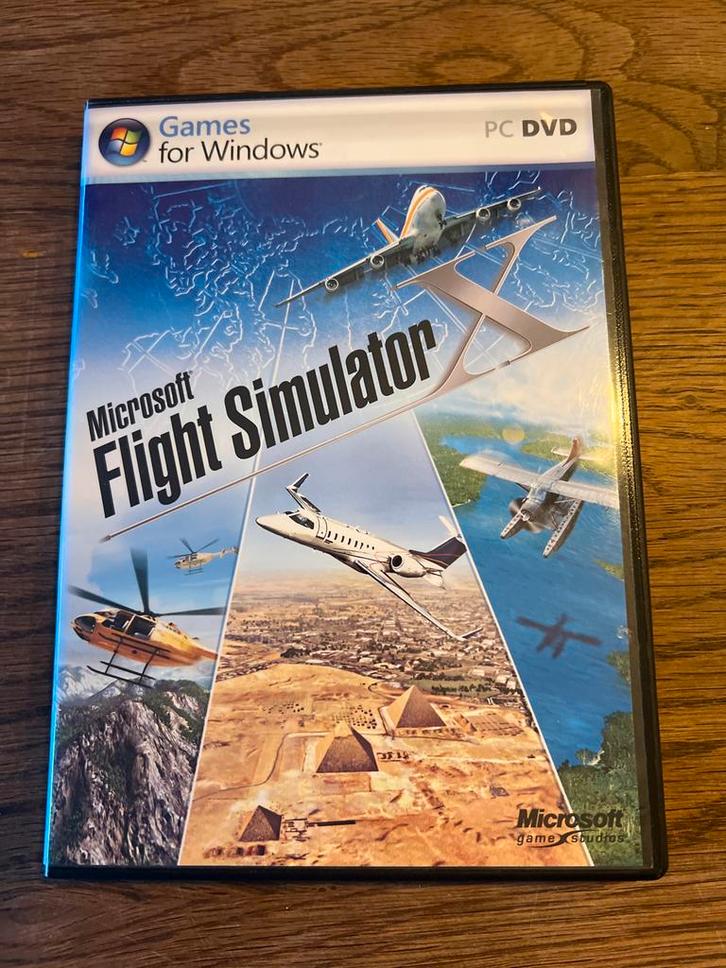 Microsoft Flight Simulator X - PC Game, Spelcomputers en Games, Games | Pc, Gebruikt, Simulatie, 1 speler, Vanaf 7 jaar, Online