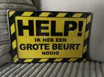 Help, grote beurt, metalen giftcard, Www.pand50.nl, Nieuw, Ophalen of Verzenden, Info@pand50.nl