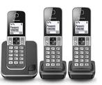 Panasonic Dect Telefoon set van 3, Telecommunicatie, Vaste telefoons | Handsets en Draadloos, Ophalen of Verzenden, Zo goed als nieuw