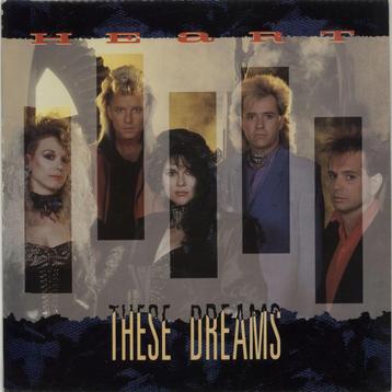 12" Maxi-Single - Heart – These Dreams - Origineel 1985 beschikbaar voor biedingen