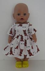 poppenkleertjes babypop born 43cm (zomersejurk ), Ophalen of Verzenden, Nieuw, Babypop