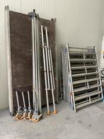 Rolsteiger aluminium layher 16.20 m wh, Doe-het-zelf en Verbouw, Ophalen of Verzenden, Zo goed als nieuw, Rolsteiger of Kamersteiger