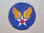WWII US Army Air Forces patch British Made, Verzenden, Amerika, Embleem of Badge