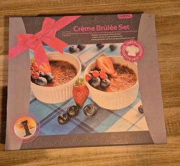 Gusta Crème brûlée set - Nieuw! beschikbaar voor biedingen