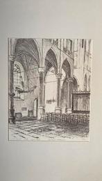 Litho Johan Groot Grote Kerk Alkmaar, Ophalen
