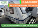 Tec Travel King 450 MOVER + VOORTENT + VASTBED, Caravans en Kamperen, Caravans, T.E.C., -, -, Bedrijf