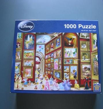 Disney puzzel 1000 stukjes. Merk : King beschikbaar voor biedingen