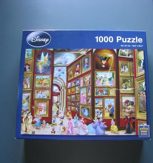 Disney puzzel 1000 stukjes. Merk : King, Hobby en Vrije tijd, Denksport en Puzzels, Gebruikt, Legpuzzel, 500 t/m 1500 stukjes
