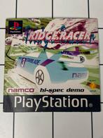 Ridge Racer Hi Spec Demo – PS1 PlayStation Game, Spelcomputers en Games, Games | Sony PlayStation 1, Info@bandainamco.com, Racen en Vliegen