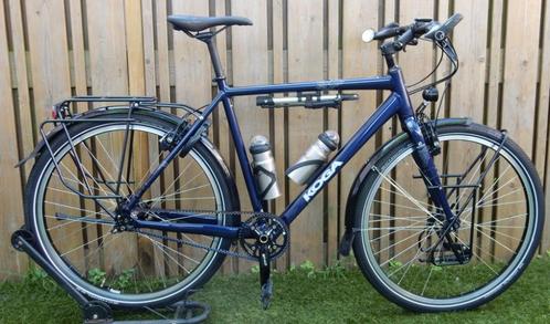 Koga WorldTraveller-S 57 Cm Magura+Riemaandrijving+Son Naaf, Fietsen en Brommers, Fietsen | Vouwfietsen, Zo goed als nieuw, Heren