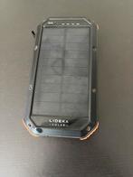 Lideka solar powerbank. 30000mAh. Draadloos en USB-C, Ophalen, Gebruikt, Lideka