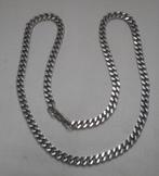 Zilveren zware gourmet schakel ketting nr.1566, Verzenden, Zo goed als nieuw, Zilver, Zilver