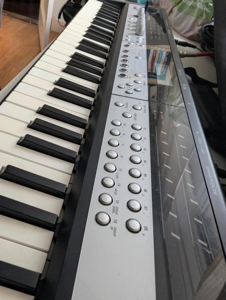 Korg Microstation - synthesizer workstation compact, Muziek en Instrumenten, Synthesizers, Gebruikt, 61 toetsen, Korg, Ophalen of Verzenden