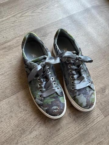 Maripe Sneakers blauw/groene print maat 38 beschikbaar voor biedingen