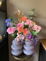Prachtige Zijden bloemen in vaasjes Set 3, Ophalen of Verzenden, Nieuw
