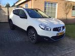 Nissan Qashqai 1.6 automaat 360 camera, Pano, cruise control, Auto's, Zwart, Leder en Stof, Wit, Particulier