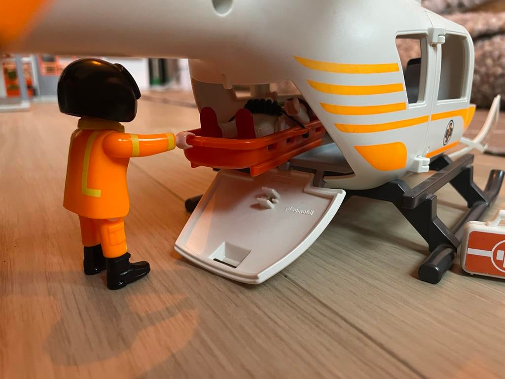 Playmobil Traumahelikopter, Ophalen of Verzenden, Gebruikt, Jongen of Meisje