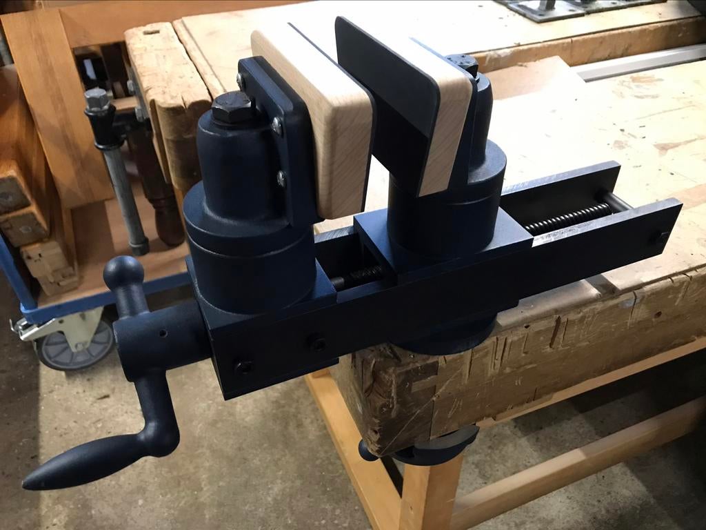 Werkbank stalen opzet bankschroef/ spindelbankschroef Nieuw!, Ophalen of Verzenden, Nieuw, Bankschroef