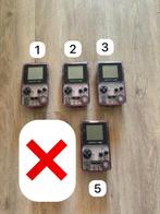 Nintendo Gameboy Color Transparant Paars 4x, Spelcomputers en Games, Spelcomputers | Nintendo Game Boy, Ophalen of Verzenden, Refurbished