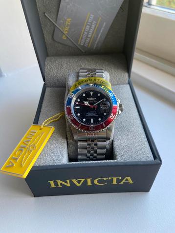 Invicta Pro Diver Pepsi Bezel Seiko NH35A beschikbaar voor biedingen