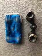 Antieke Theaterkijker met Tasje, Ophalen of Verzenden