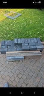 Betonklinkers en bandjes, Tuin en Terras, Ophalen, Zo goed als nieuw, Beton, Klinkers