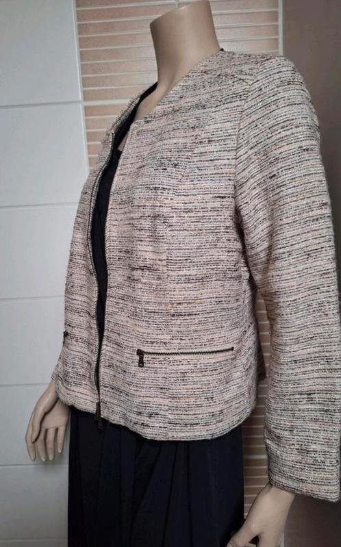 La Ligna jasje/colbert/blazer/zachte kleur/stijlvol, Kleding | Dames, Jasjes, Kostuums en Pakken, Zo goed als nieuw, Jasje, Maat 46/48 (XL) of groter