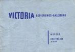 Victoria Betriebsanleitung 50 cc bromfiets 1959 (5375z), Fietsen en Brommers, Ophalen of Verzenden, Zo goed als nieuw