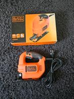 BLACK+DECKER 400W Decoupeerzaag - Zo goed als nieuw!, Doe-het-zelf en Verbouw, Gereedschap | Zaagmachines, BLACK+DECKER, Decoupeerzaag