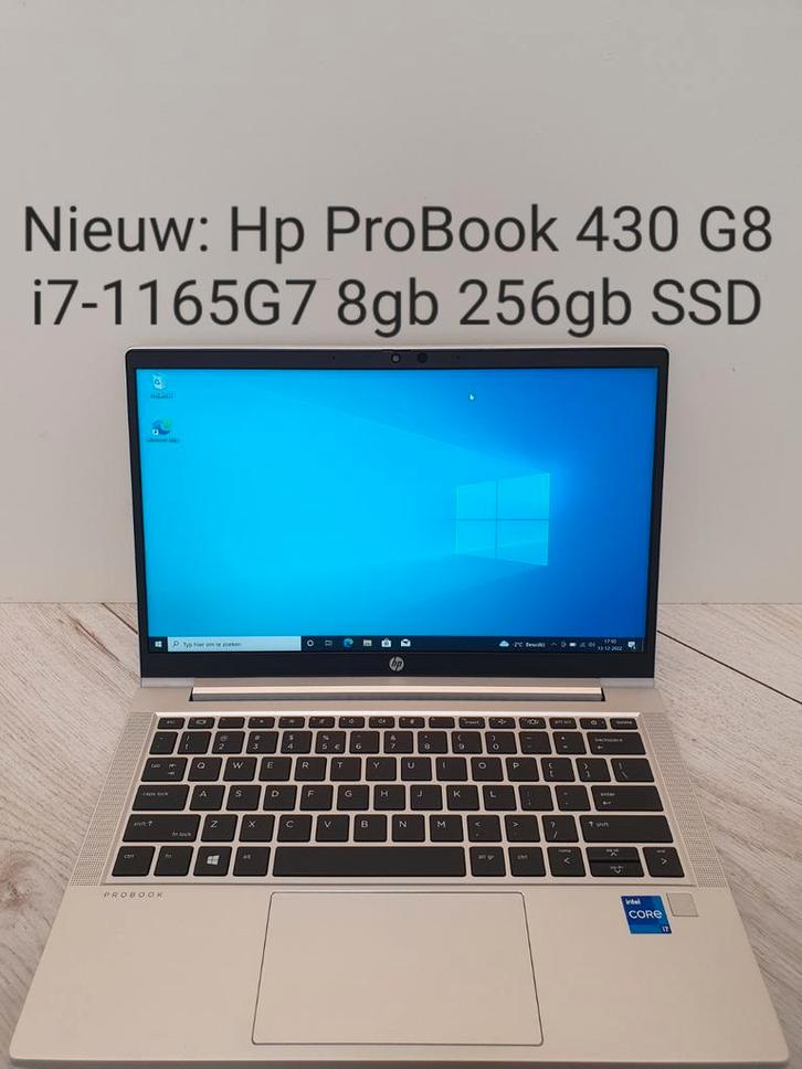 Nieuw: Hp Probook 430 G8 i7-1165G7 8gb 256gb SSD win 10 Pro, Computers en Software, Windows Laptops, Nieuw, 13 inch, SSD, 3 tot 4 Ghz