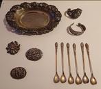 Djokja Zilveren verzameling, van alles wat., Antiek en Kunst, Antiek | Goud en Zilver, Ophalen of Verzenden, Zilver