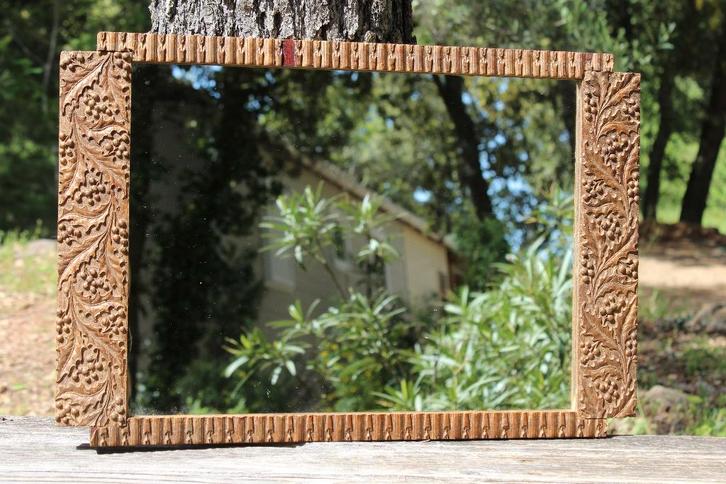 Brocante - Drie verschillende spiegels!, Huis en Inrichting, Woonaccessoires | Spiegels, Gebruikt, Minder dan 50 cm, Minder dan 100 cm