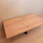 Houten salontafel, Huis en Inrichting, Tafels | Salontafels, Ophalen, Gebruikt, 50 tot 100 cm, 100 tot 150 cm